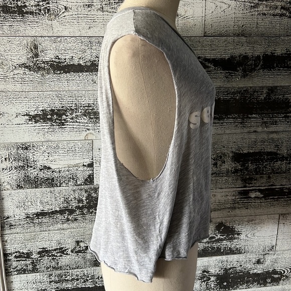 Wildfox XS light heathered grey tank - Picture 4 of 9